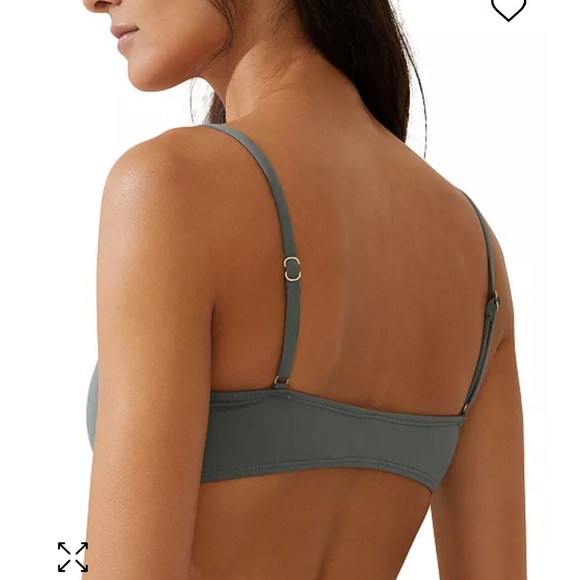 Australian Cotton On white & blue shell bikini - Picture 8 of 9